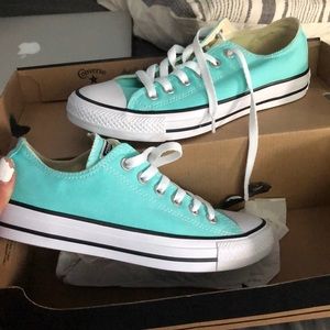 Teal Converse All Star Women’s Size 7 Brand New